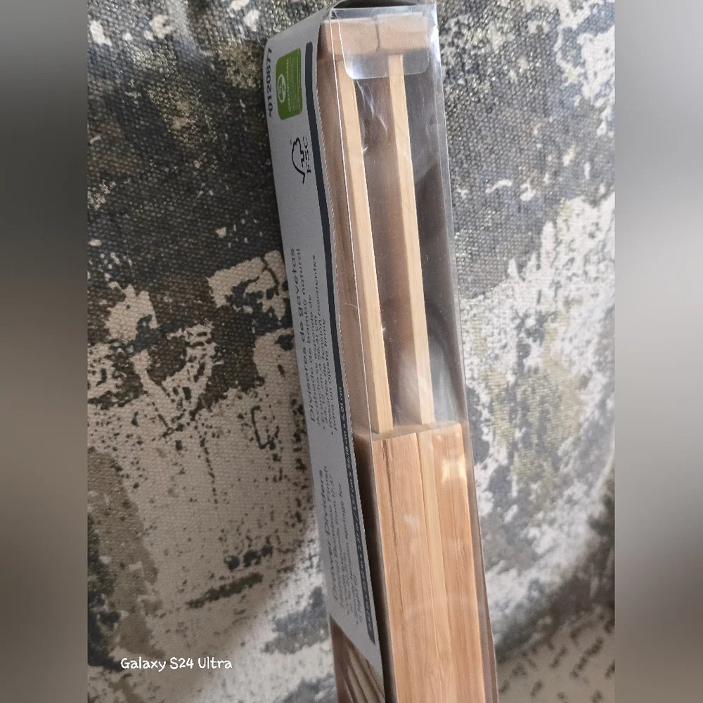 Bamboo Drawer Dividers NEW